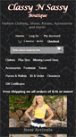 Mobile Screenshot of classynsassy.net