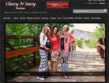 Tablet Screenshot of classynsassy.net